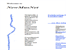 Tablet Screenshot of newmus.net